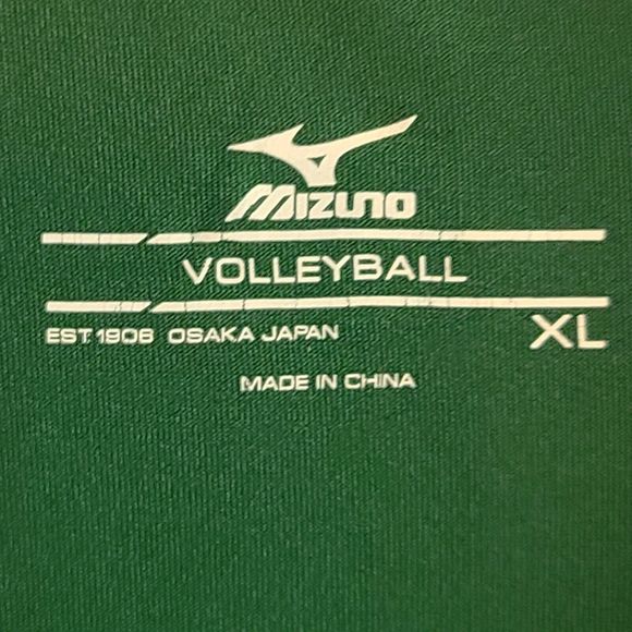 Mizuno Elite 9 Newport Long Sleeve Forest Green Volleyball Jersey Women (XL) NWT - Picture 9 of 12